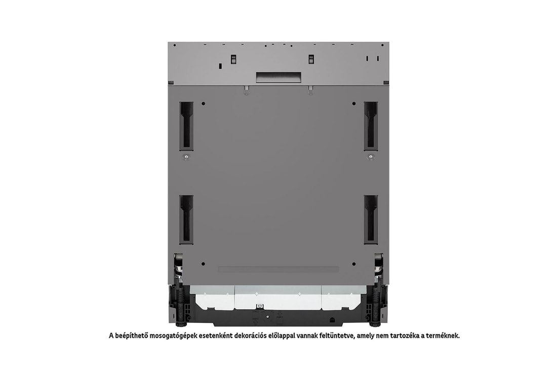 LG QuadWash™ beépíthető gőzös mosogatógép TrueSteam™ technológiával, Automatikus ajtónyitás, 14 teríték, ThinQ™ WiFi funkció, DB476TXS