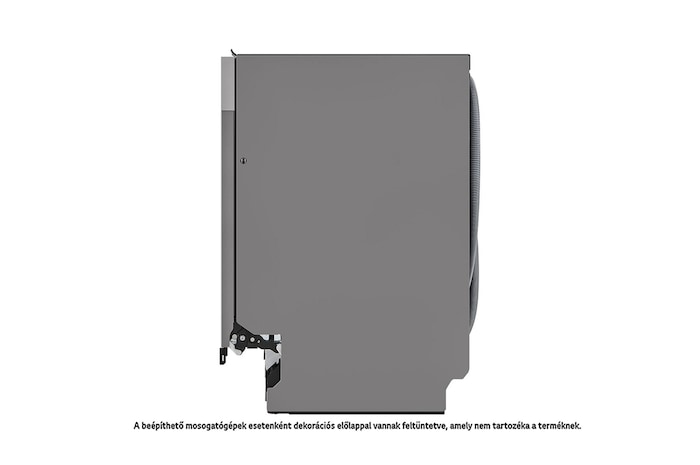 LG QuadWash™ beépíthető gőzös mosogatógép TrueSteam™ technológiával, Automatikus ajtónyitás, 14 teríték, ThinQ™ WiFi funkció, DB476TXS