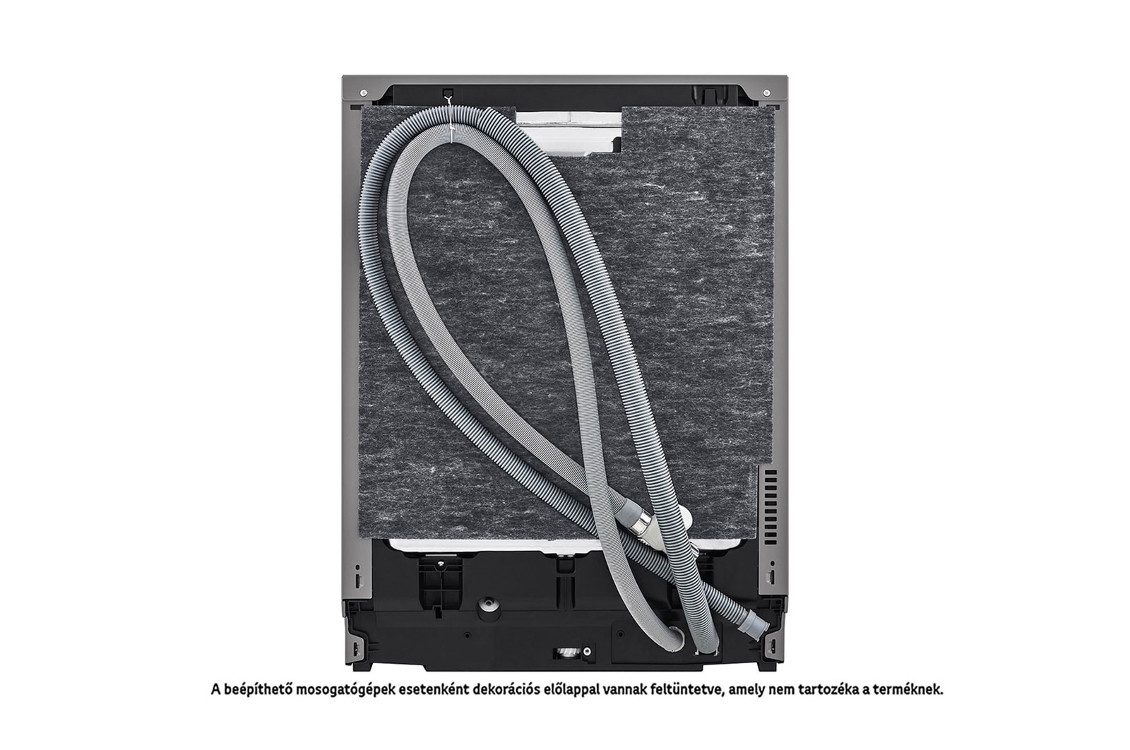 LG QuadWash™ beépíthető gőzös mosogatógép TrueSteam™ technológiával, Automatikus ajtónyitás, 14 teríték, ThinQ™ WiFi funkció, DB476TXS