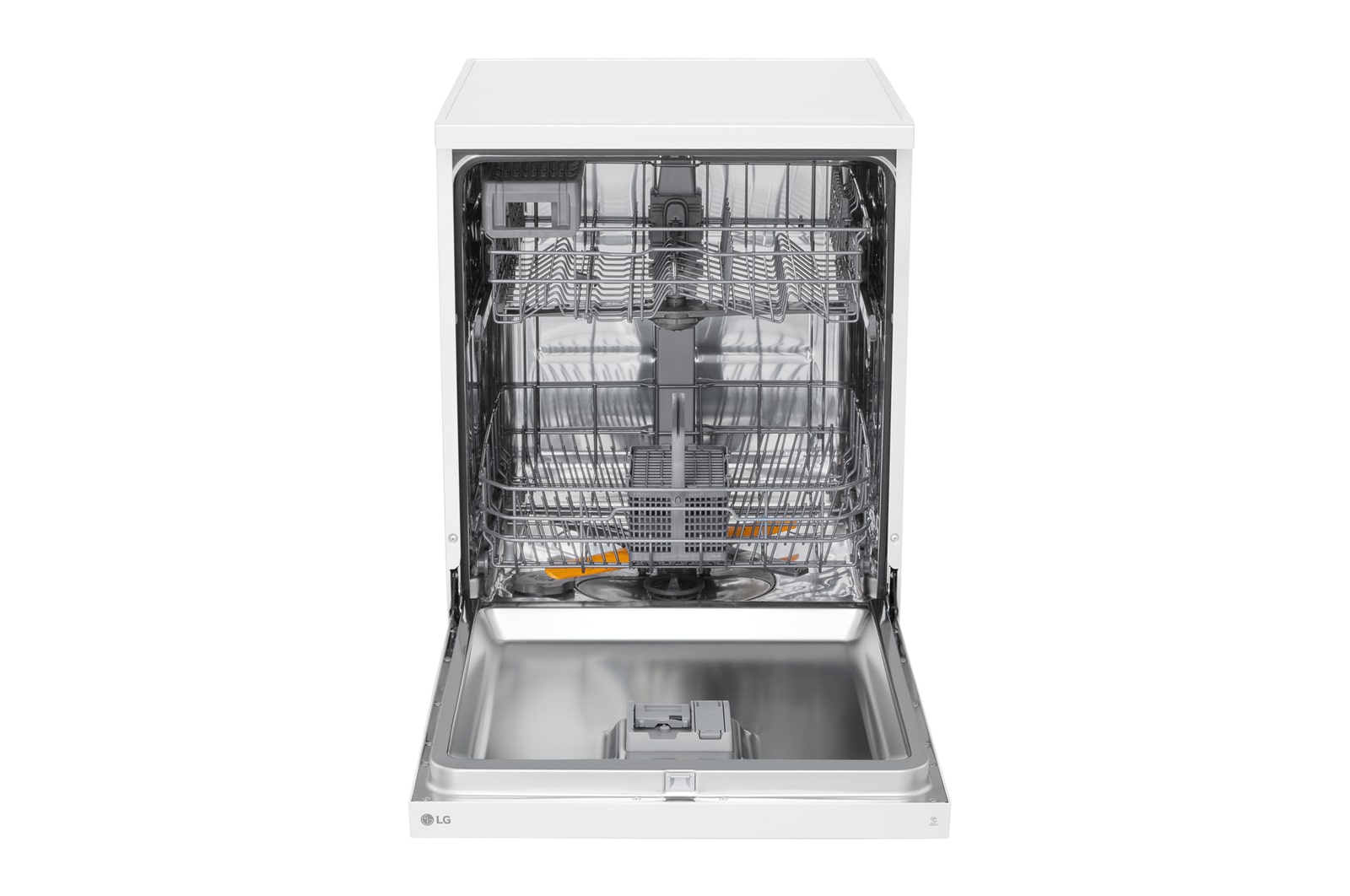 Elölnézet nyitott ajtóval