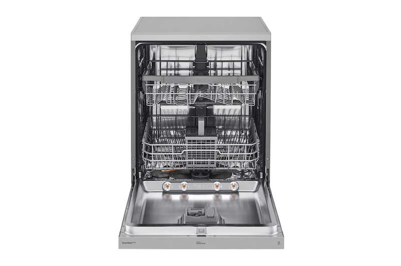 LG QuadWash™ gőzös mosogatógép TrueSteam™ technológiával, 14 teríték, ThinQ™ WiFi funkció, DF222FPS