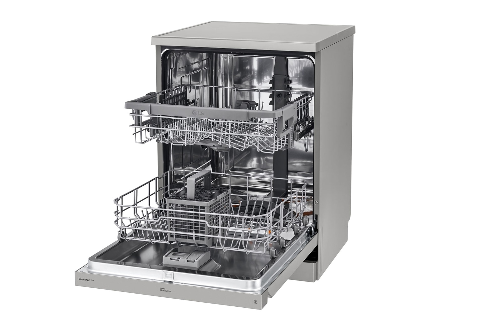 LG QuadWash™ gőzös mosogatógép TrueSteam™ technológiával, 14 teríték, ThinQ™ WiFi funkció, DF222FPS