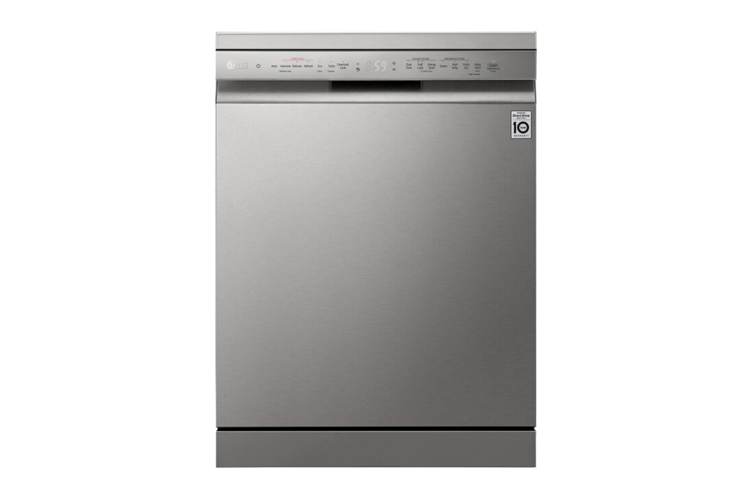 LG QuadWash™ gőzös mosogatógép TrueSteam™ technológiával, 14 teríték, ThinQ™ WiFi funkció, DF222FPS