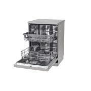 LG QuadWash™ gőzös mosogatógép TrueSteam™ technológiával, 14 teríték, ThinQ™ WiFi funkció, DF222FPS