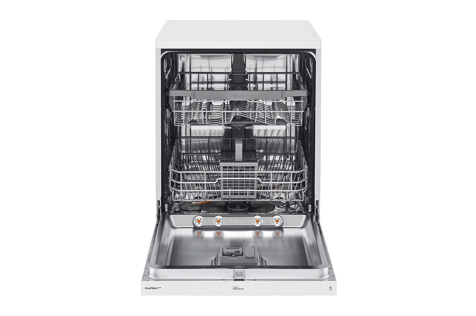 LG QuadWash™ gőzös mosogatógép TrueSteam™ technológiával, 14 teríték, ThinQ™ WiFi funkció, DF222FWS