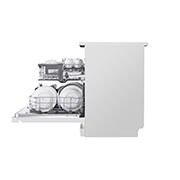 LG QuadWash™ gőzös mosogatógép TrueSteam™ technológiával, 14 teríték, ThinQ™ WiFi funkció, DF222FWS