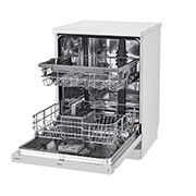 LG QuadWash™ gőzös mosogatógép TrueSteam™ technológiával, 14 teríték, ThinQ™ WiFi funkció, DF222FWS