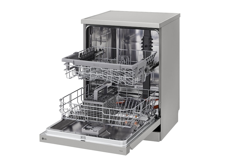 LG QuadWash™ gőzös mosogatógép TrueSteam™ technológiával, 14 teríték, DF242FPS