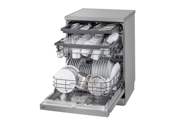 LG QuadWash™ mosogatógép, 14 teríték, DF243FV