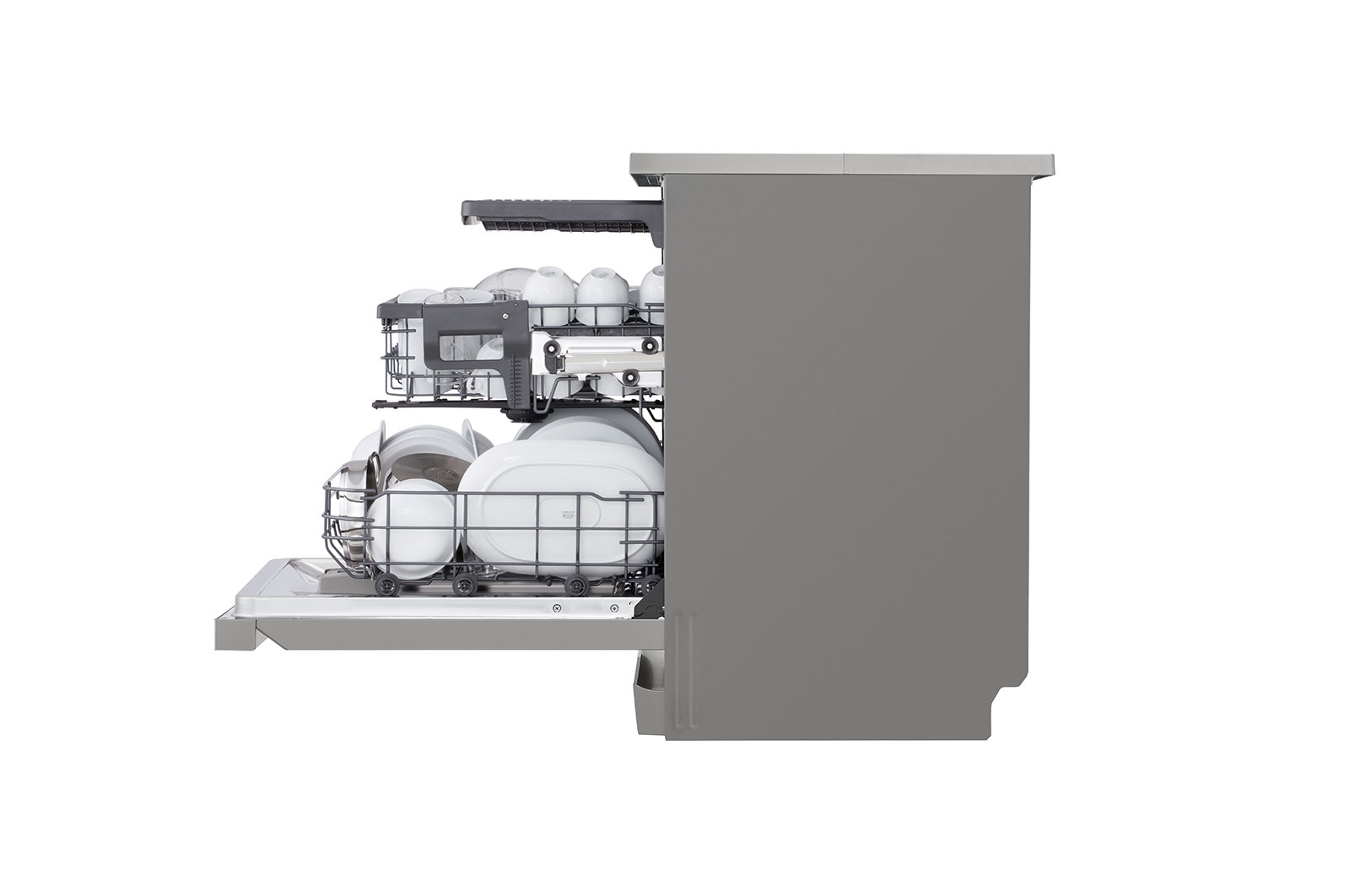 LG QuadWash™ mosogatógép, 14 teríték, DF243FV