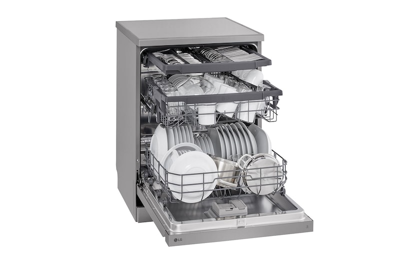 LG QuadWash™ mosogatógép, 14 teríték, DF243FV