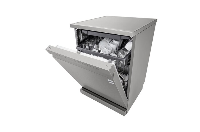 LG QuadWash™ gőzös mosogatógép TrueSteam™ technológiával, 14 teríték, ThinQ™ WiFi funkció, DF243FVS