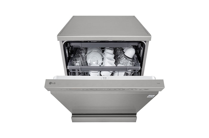 LG QuadWash™ gőzös mosogatógép TrueSteam™ technológiával, 14 teríték, ThinQ™ WiFi funkció, DF243FVS