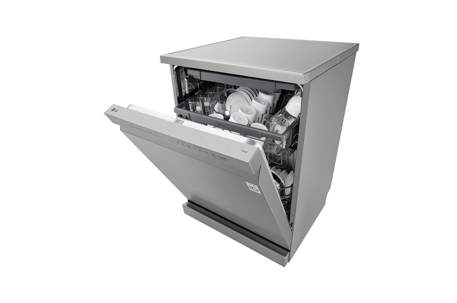 LG QuadWash™ gőzös mosogatógép TrueSteam™ technológiával, 14 teríték, ThinQ™ WiFi funkció, DF243FVS