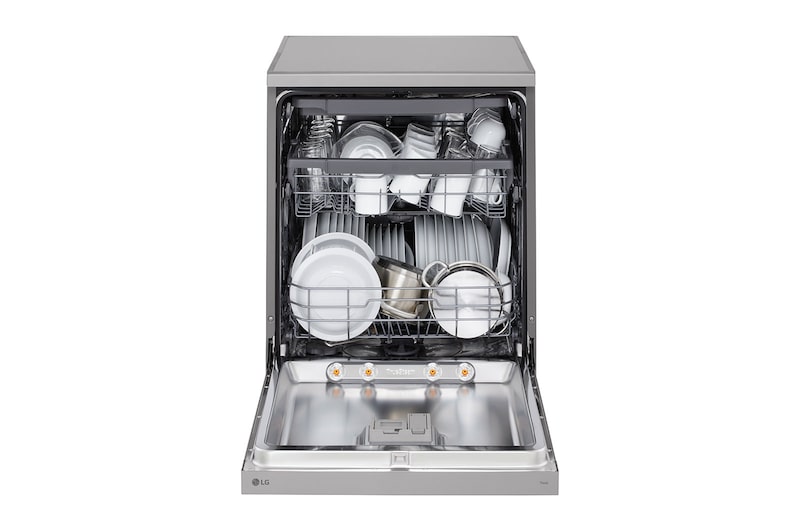 LG QuadWash™ gőzös mosogatógép TrueSteam™ technológiával, 14 teríték, ThinQ™ WiFi funkció, DF243FVS