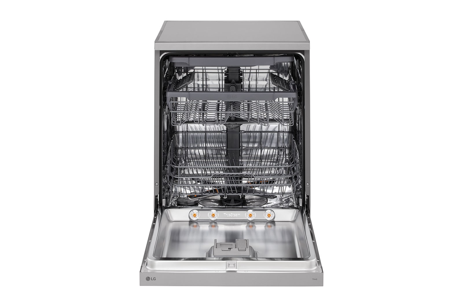 LG QuadWash™ gőzös mosogatógép TrueSteam™ technológiával, 14 teríték, ThinQ™ WiFi funkció, DF243FVS