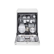LG QuadWash™ gőzös mosogatógép TrueSteam™ technológiával, 14 teríték, ThinQ™ WiFi funkció, DF243FWS