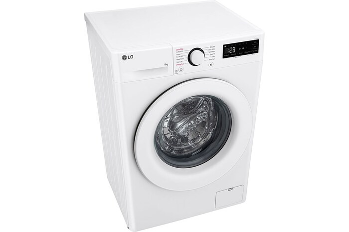 LG 8 kg, max. 1200 ford./perc, Gőzmosógép, AI DD™ technológia, Keskeny kialakítás, F2WR508SWW
