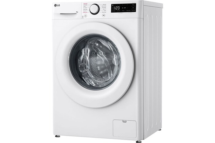 LG 8 kg, max. 1200 ford./perc, Gőzmosógép, AI DD™ technológia, Keskeny kialakítás, F2WR508SWW