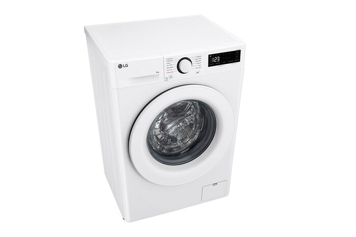 LG 9 kg, max. 1200 ford./perc, Gőzmosógép, AI DD™ technológia, Keskeny kialakítás, F2WR509SWW