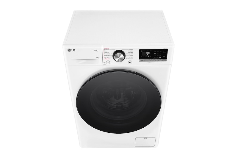 LG 9 kg, max. 1200 ford./perc, Gőzmosógép, TurboWash™360, AI DD™ és WiFi funkció, Keskeny kialakítás, F2WR709S2W