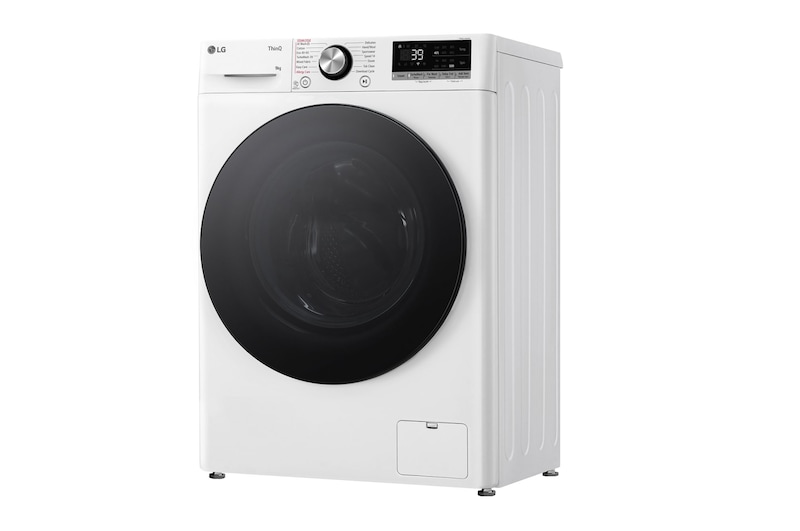 LG 9 kg, max. 1200 ford./perc, Gőzmosógép, TurboWash™360, AI DD™ és WiFi funkció, Keskeny kialakítás, F2WR709S2W