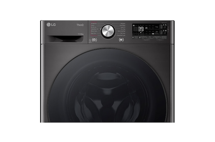 LG 11/6 kg, max. 1400 ford./perc, Gőz mosó-szárítógép, TurboWash™360, AI DD™ és WiFi funkció, F4DR711S2BA