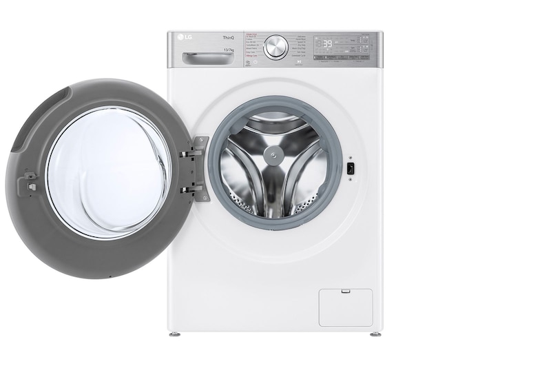 LG 13/7 kg, max. 1400 ford./perc, Gőz mosó-szárítógép, TurboWash™360, AI DD™ és WiFi funkció, F4DR913P3WA