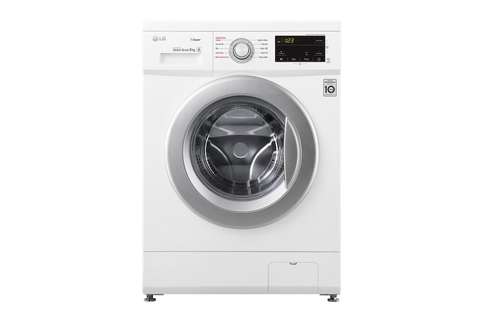 LG 8 kg, max. 1400 ford./perc, Gőzmosógép , F4J3TS4WE