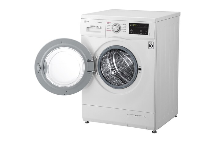 LG 8 kg, max. 1400 ford./perc, Gőzmosógép , F4J3TS4WE