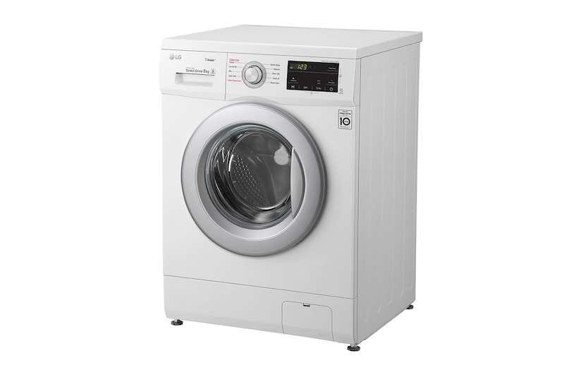 LG 8 kg, max. 1400 ford./perc, Gőzmosógép , F4J3TS4WE