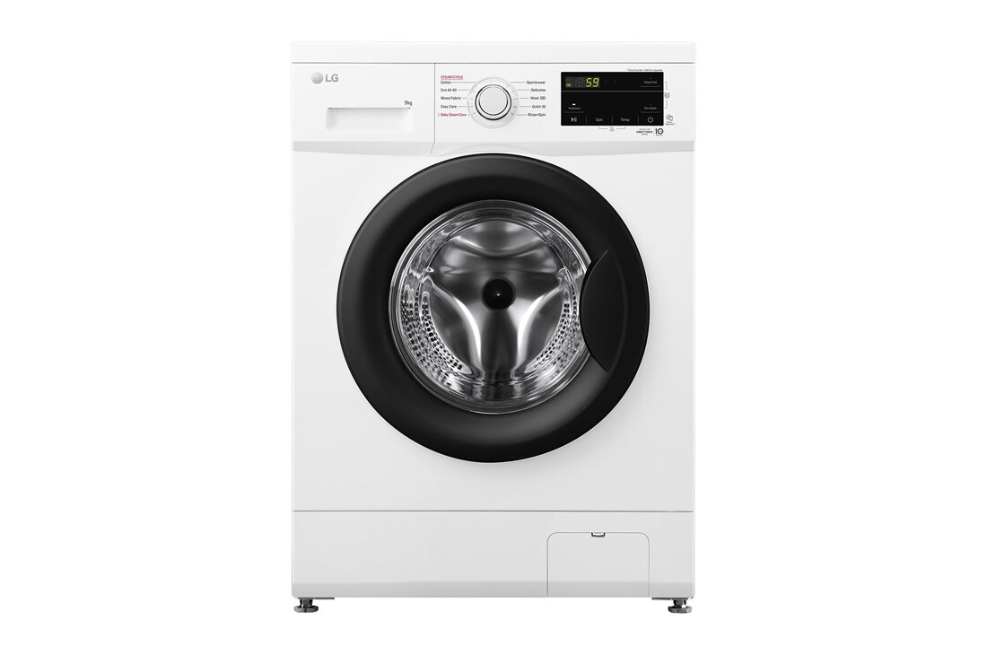 LG 9 kg, max. 1400 ford./perc, Gőzmosógép , F4J3VS6WE