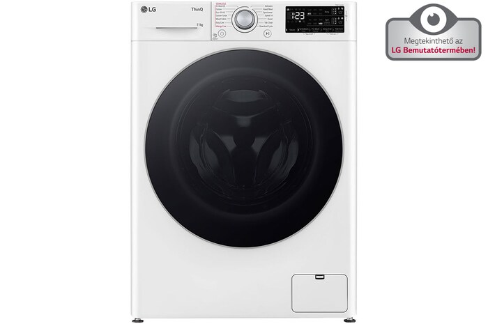 A(z) 11 kg, max. 1400 ford./perc, Gőzmosógép, TurboWash™360, AI DD™ és WiFi funkció, F4WR311S1WA elölnézete