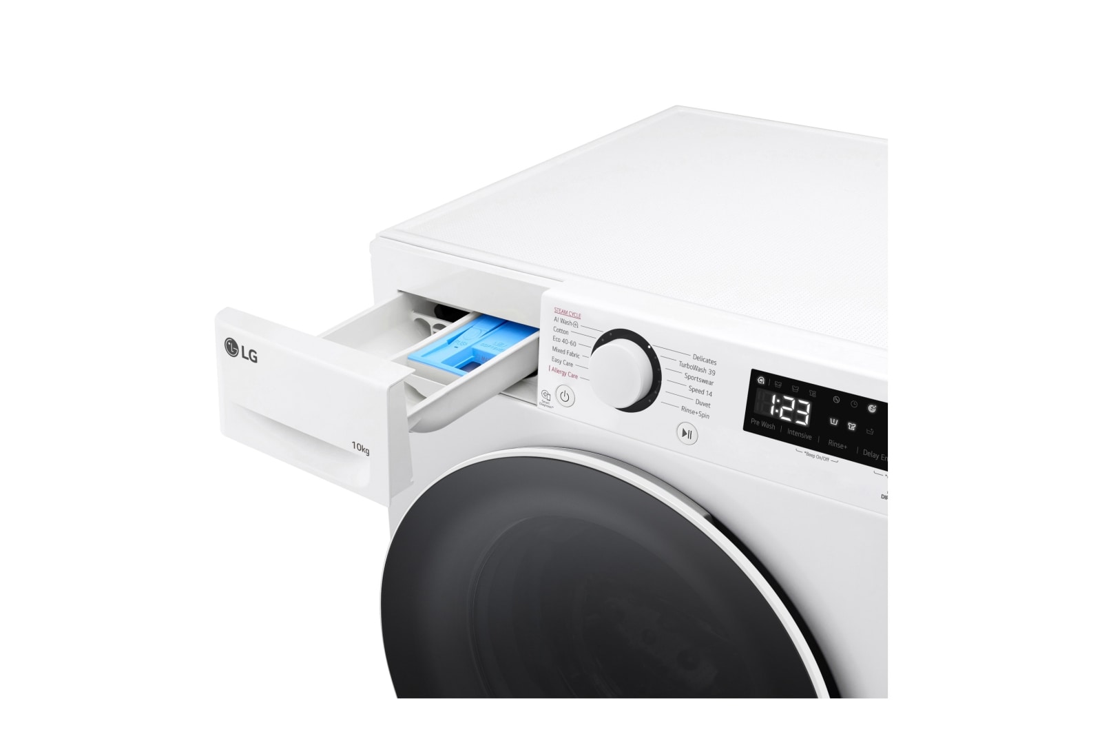 LG 10 kg, max. 1400 ford./perc, Gőzmosógép, TurboWash™360, AI DD™, F4WR510S0W