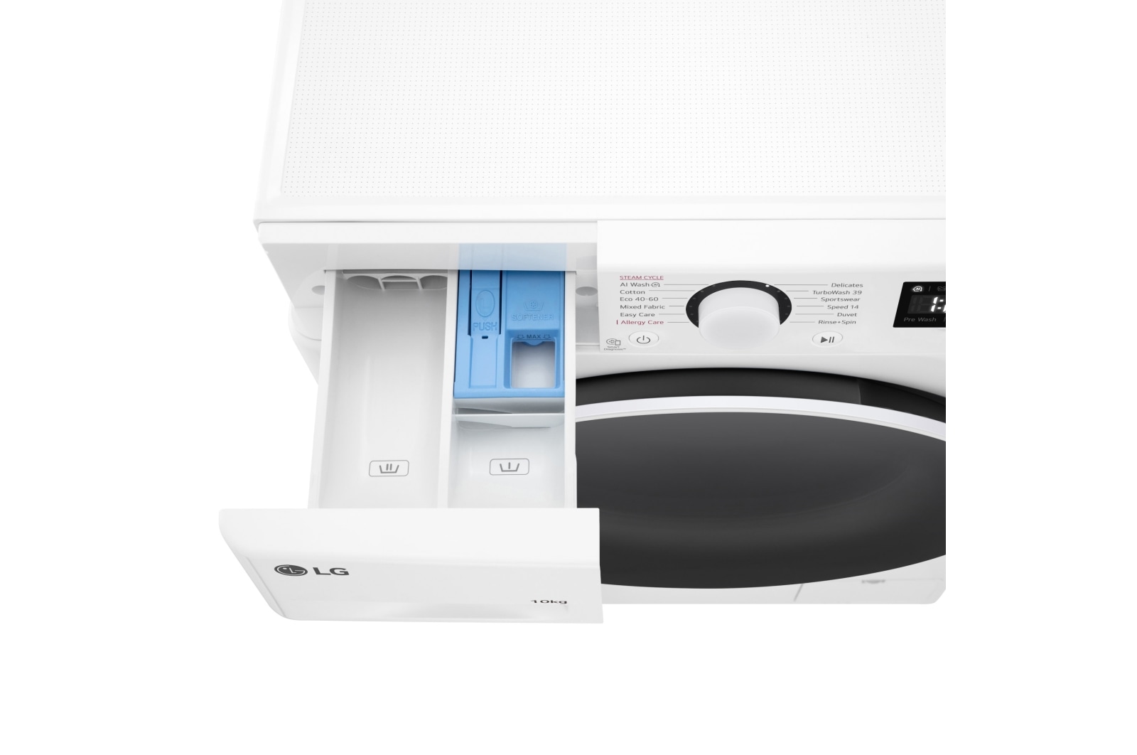 LG 10 kg, max. 1400 ford./perc, Gőzmosógép, TurboWash™360, AI DD™, F4WR510S0W