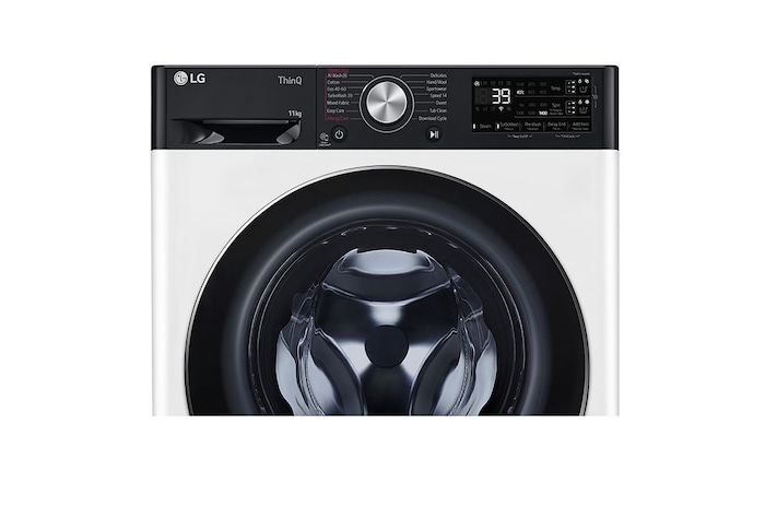 LG 11 kg, max. 1400 ford./perc, Gőzmosógép, TurboWash™360, AI DD™ és WiFi funkció, F4WR711S3HA