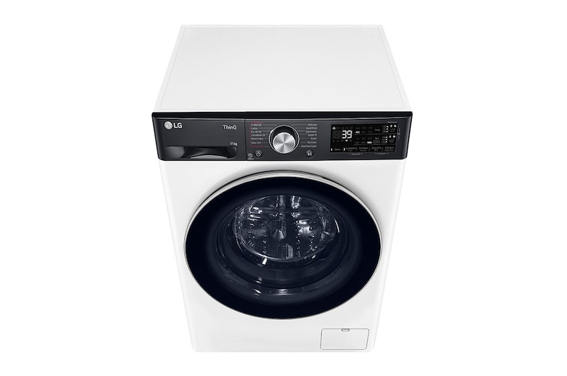 LG 11 kg, max. 1400 ford./perc, Gőzmosógép, TurboWash™360, AI DD™ és WiFi funkció, F4WR711S3HA