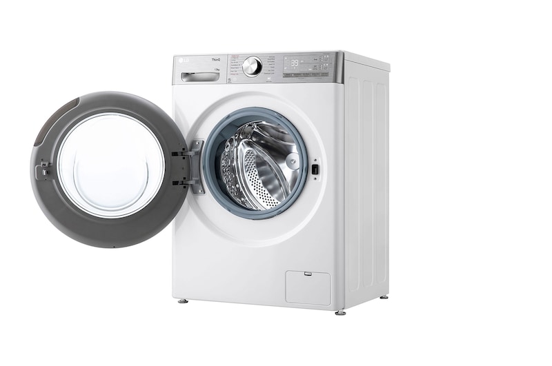 LG 13 kg, max. 1400 ford./perc, Gőzmosógép, TurboWash™360, AI DD™ és WiFi funkció, F4WR913P3WA