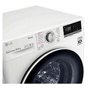 LG 10,5 kg, max. 1400 ford./perc, Gőzmosógép, TurboWash™, AI DD™ és WiFi funkció, F4WV510S0E