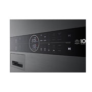 LG  WashTower™ 12/10 kg, max. 1400 ford./perc,  Steam™, TurboWash™360, Automatikus kondenzátortisztítás és ThinQ™ WiFi funkció, WT1210BBF