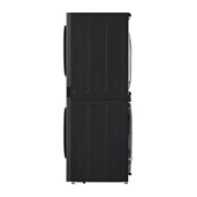 LG  WashTower™ 12/10 kg, max. 1400 ford./perc,  Steam™, TurboWash™360, Automatikus kondenzátortisztítás és ThinQ™ WiFi funkció, WT1210BBF