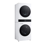 LG  WashTower™, 12/10 kg, max. 1400 ford./perc, Steam™, TurboWash™360, Automatikus kondenzátortisztítás és ThinQ™ WiFi funkció, WT1210WWF