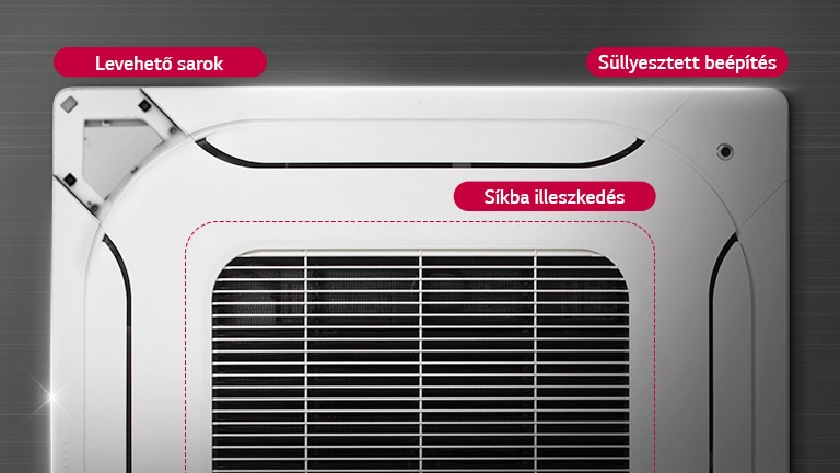 Stílusos kialakítású előlap