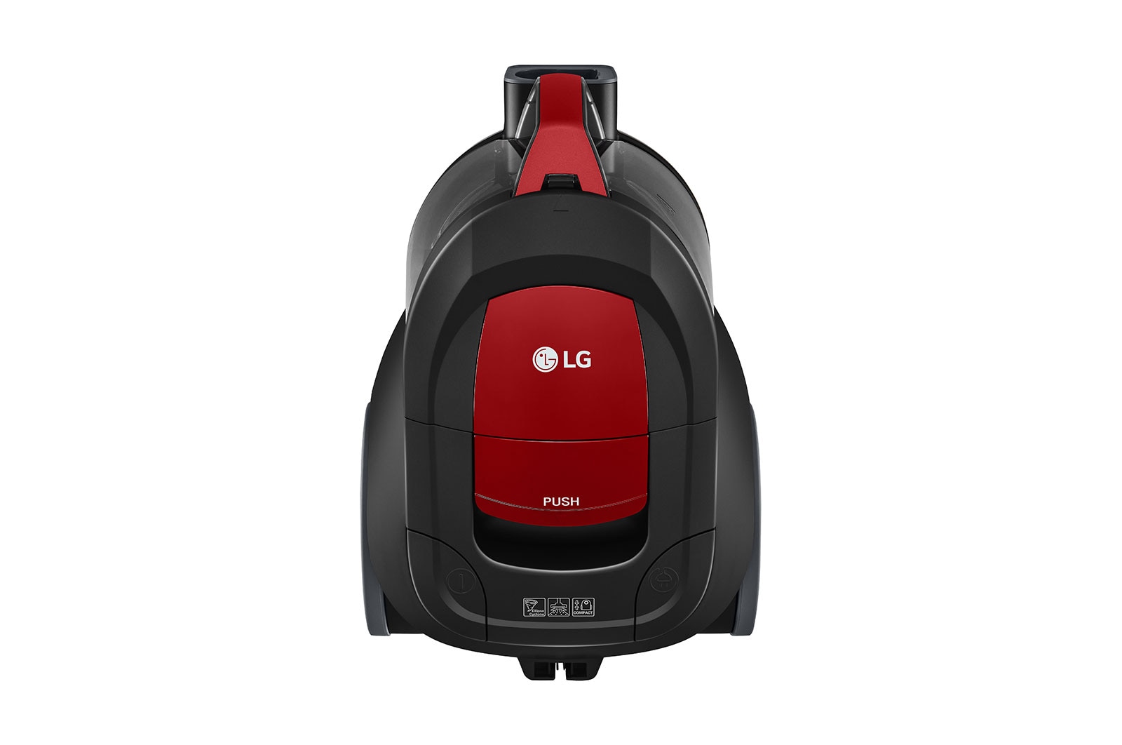 LG Porzsák nélküli porszívó, Vörös szín, VC5506NHTCR