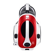 LG Porzsák nélküli porszívó LG Kompressor™ technológiával, Vörös szín, VK8506NHAG