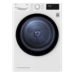 8 kg, Eco Hybrid™ DUAL Inverter Hőszivattyús szárítógép, Automatikus kondenzátortisztítás és ThinQ™ WiFi funkcióval