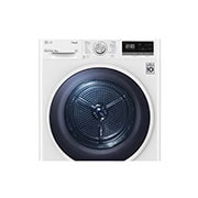 LG 9 kg, Eco Hybrid™ DUAL Inverter Hőszivattyús szárítógép, Automatikus kondenzátortisztítás és ThinQ™ WiFi funkcióval, RH90V5AV6Q