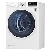 LG 9 kg, Eco Hybrid™ DUAL Inverter Hőszivattyús szárítógép, Automatikus kondenzátortisztítás és ThinQ™ WiFi funkcióval, RH90V5AV6Q
