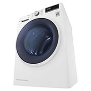 LG 9 kg, Eco Hybrid™ DUAL Inverter Hőszivattyús szárítógép, Automatikus kondenzátortisztítás és ThinQ™ WiFi funkcióval, RH90V5AV6Q