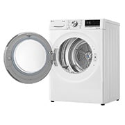 LG 9 kg, Eco Hybrid™ DUAL Inverter Hőszivattyús szárítógép, Automatikus kondenzátortisztítás és ThinQ™ WiFi funkció, RH90V9AV3N